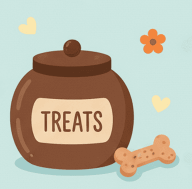 Treats jar